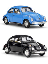 Load image into Gallery viewer, WELLY 1:24 VW Classic Vintage Beetle Model Diecast Metal Car Display