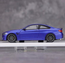 Load image into Gallery viewer, HH 1:64 Dark Blue M4 CS F82 Coupe Sports Model Diecast Metal Car New Collection