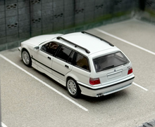 Load image into Gallery viewer, Mortal 1:64 White M3 E36 Wagon Sports Model Diecast Metal Car New Collection