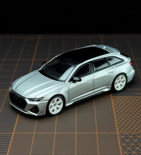 Load image into Gallery viewer, Masdi 1:64 Silver RS6 Touring Wagon Sports Model Diecast Metal Car New Collection