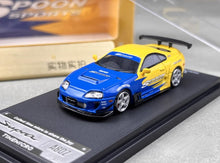 Load image into Gallery viewer, TM 1:64 JDM Supra A80Z Spoon Racing Sports Model Diecast Metal Car New Collect