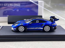 Load image into Gallery viewer, TM 1:64 San Marino Blue 911 992 GT3 RS Sports Model Diecast Metal Car New Collection