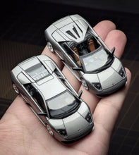 Load image into Gallery viewer, PK 1:64 Grey Murcielago LP640 Coupe Sports Open Model Diecast Metal Car New Collection