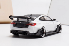 Load image into Gallery viewer, SW 1:64 White M4 G82 Widebody Coupe Racing Sports Model Diecast Metal Car New Collection