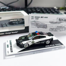 Load image into Gallery viewer, PSC 1:64 Charger Brawler Police Widebody Sport Model Diecast Metal Car Box New Collection
