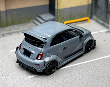Load image into Gallery viewer, MINIGT 1:64 Gray Abarth 595 LB Works ABAS Sports Model Diecast Metal Car New Collection