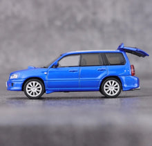 Load image into Gallery viewer, 1:64 Blue JDM Forester STI SG9 Wagon SUV Sports Model Diecast Metal Car New Collection