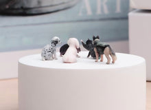Load image into Gallery viewer, 1:64 Painted Figure Model Miniature Resin Diorama Sand Cats and Dogs Set Pet Toy
