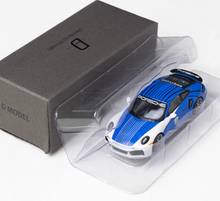 Load image into Gallery viewer, DM 1:64 Blue 911 Turbo S Safety Sports Model Diecast Metal Car New Collection
