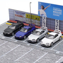 Load image into Gallery viewer, HJ 1:64 JDM Supra A80 Racing Sports Model Diecast Metal Car Box