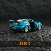 Load image into Gallery viewer, Bburago 1:64 Blue 911 GT2 RS Racing Sports Model Diecast Metal Car New Collection