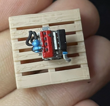 Load image into Gallery viewer, 1:64 JDM 3D F20C VTEC Engine Garage Mechanic Display Model Resin For Car New