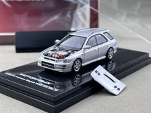 Load image into Gallery viewer, MH 1:64 Silver Impreza WRX STI Wagon VI Sports Model Diecast Metal Car New Collection