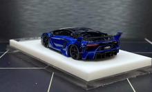 Load image into Gallery viewer, ScaleMini 1:64 Blue Aventador LP700-4 LBWK EVO GT Model Diecast Resin Car