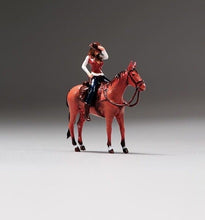 Load image into Gallery viewer, 1:64 Painted Unpainted Figure Model Miniature Resin Diorama Sand Cow Girl Horse New