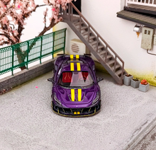 Load image into Gallery viewer, Fuelme 1:64 Purple Mansory F8XX Racing Sports Model Diecast Resin Car New