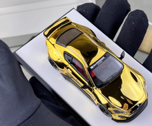 Load image into Gallery viewer, HKM 1:64 Plating Gold GTS M145 MK1 LBWK Sports Model Diecast Metal Car New Collection