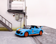 Load image into Gallery viewer, Mortal 1:64 Blue S660 Gulf Convertible Sports Model Diecast Metal Car New