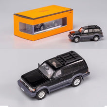 Load image into Gallery viewer, GCD 1:64 Black LX450 Off Road SUV Model Diecast Metal Car