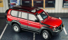 Load image into Gallery viewer, GCD 1:64 Red Land Cruiser LC90 Prado Off Road SUV Model Diecast Metal Car
