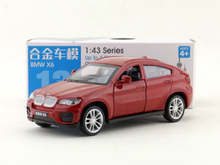 Load image into Gallery viewer, CCA 1:43 BMW X6 Hatchback Police Racing Sports Model Toy Diecast Metal Car BN