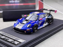Load image into Gallery viewer, SR 1:64 Blue 911 GT3 R #14 Racing Sports Model Diecast Metal Car New Collection