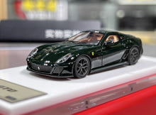 Load image into Gallery viewer, DMH 1:64 Dark Green 599 GTO Racing Sports Model Diecast Resin Car New Collection