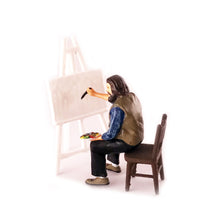Load image into Gallery viewer, 1:64 Painted Figure Mini Model Miniature Resin Diorama Artists Painter Drawing