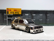Load image into Gallery viewer, Liberty 1:64 Silver VW Golf GTI MK2 Widebody Sport Model Diecast Metal Car New