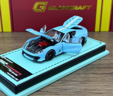 Load image into Gallery viewer, GLAMCRAFT 1:64 Blue 812C Sports Open Model Diecast Metal Car New Collection