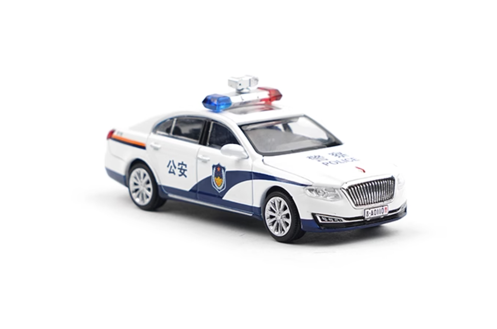 XCARTOYS 1:64 Police HQ Hongqi H7 Sedan Model Toy Metal Car NIP XCARTOYS 1:64 Police HQ Hongqi H7 Sedan Model Toy Metal Car NIP