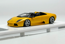 Load image into Gallery viewer, 1:64 CL Yellow Murcielago Roadster Convertible Model Diecast Resin Car New Collection