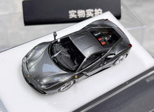 Load image into Gallery viewer, 1:64 CL Gray 488 GTB Hard Top Sports Model Diecast Resin Car New Collection