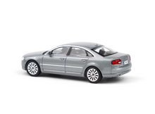 Load image into Gallery viewer, XCARTOYS 1:64 Gray A8 D3 Luxury Sedan Classic Model Diecast Metal Car New Collecction