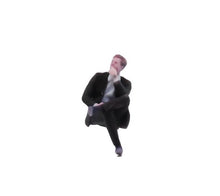 Load image into Gallery viewer, 1:64 Painted Figure Model Miniature Resin Diorama Suit Man Businessman Sitting A