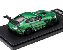 Load image into Gallery viewer, RM 1:64 Green AMG GTS Widebody Racing Sports Model Diecast Metal Car New Collection
