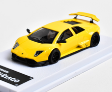 Load image into Gallery viewer, MJ 1:64 Yellow LP670 Murcielago Sports Model Diecast Resin Car New Collection