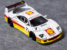 Load image into Gallery viewer, SH 1:64 White F40 LM #7 Racing Sports Model Diecast Metal Car New Collection