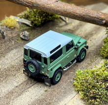 Load image into Gallery viewer, LCD 1:64 Green Defender 90 ORV SUV Off Road Sports Model Diecast Metal Car New Collection