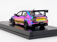 Load image into Gallery viewer, CM 1:64 Plating Purple JDM Lancer Evo 9 IX Sports Model Diecast Metal Car New Collection