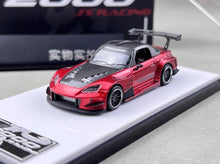 Load image into Gallery viewer, MT 1:64 JDM JS Red S2000 Racing Sports Model Diecast Metal Car New Collection