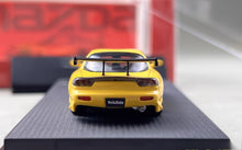 Load image into Gallery viewer, Mortal 1:64 Yellow RX-7 FD Veilside Sports Model Diecast Metal Car New Collection