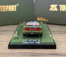 Load image into Gallery viewer, Topart 1:64 HEC Green NSX R NA1 Sports Open Model Diecast Metal Car New Collection