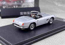 Load image into Gallery viewer, King 1:64 Silver 250GT California Spyder SWB Sport Model Diecast Metal Car New Collection