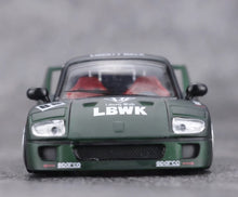 Load image into Gallery viewer, DK 1:64 HEC Green F40 LBWK Cute Q Sports Model Diecast Metal Car New Collection