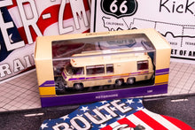 Load image into Gallery viewer, MK 1:64 Yellow HEC GMC Motor Home Road Trip RV Van Model Diecast Resin Car New Collection