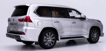 Load image into Gallery viewer, LCD 1:18 Silver LX570 Luxury SUV Off Road Sports Model Diecast Metal Car New