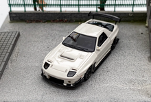 Load image into Gallery viewer, YM 1:64 JDM RX7 FC Widebody Racing Sports Model Diecast Resin Car New