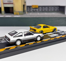 Load image into Gallery viewer, 1:64 JDM Comic Initial D RX7 FD3S AE86 Sports Model Diecast Metal Car New