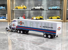 Load image into Gallery viewer, 1:64 White Peterbilt 359 Long Semi Truck Sports Model Diecast Metal Car New Collection